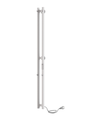 INDIGO Style Полотенцесушитель электрический 1200х100 LSE120-10WMRt Матовый белый от интернет-магазина Purezza 