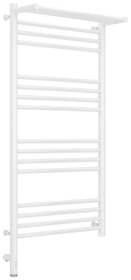 Сунержа Богема с полкой 3.0 Электрический полотенцесушитель 1000х500 Белый от интернет-магазина Purezza 