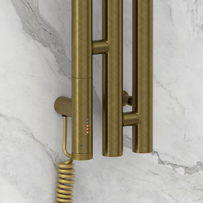 Сунержа Терция 3.0 Электрический полотенцесушитель 1500х106 Состаренная бронза от интернет-магазина Purezza 