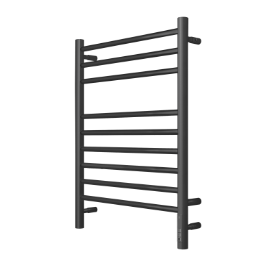 Terminus Аврора П9 Электрический полотенцесушитель 700х500 4670078527240 Матовый черный от интернет-магазина Purezza 
