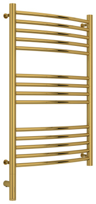 Сунержа Богема 3.0 выгнутая Электрический полотенцесушитель 800х500 Золото от интернет-магазина Purezza 
