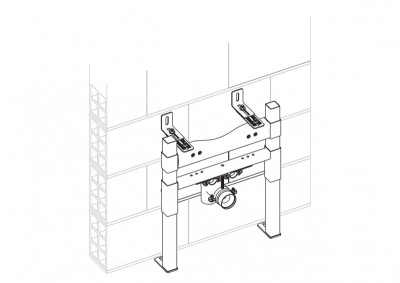 BelBagno BB024-BD Инсталляция для биде с крепежом от интернет-магазина Purezza 