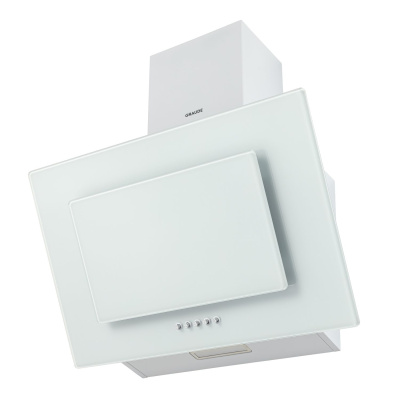 Graude Classic Наклонная настенная вытяжка белая, DHE 50.1 W от интернет-магазина Purezza 