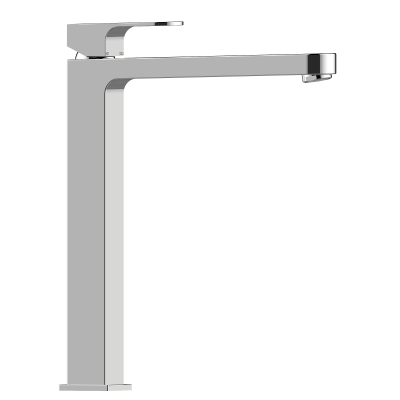 BOSSINI GILLO Высокий однорычажный смеситель для раковины с донным клапаном Z00706.030 от интернет-магазина Purezza 