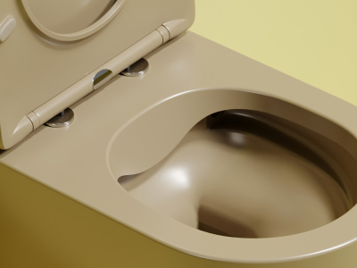 Ceramicanova Modena Rimless Подвесной унитаз CN6063MC Капучино матовый от интернет-магазина Purezza 