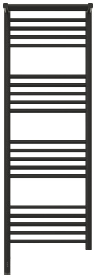Сунержа Богема с полкой 3.0 Электрический полотенцесушитель 1200х400 Темный титан муар от интернет-магазина Purezza 