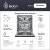 Jacky's Посудомоечная машина 60 см JD FB5301 от интернет-магазина Purezza 