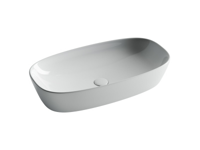 Ceramicanova Element Умывальник чаша накладная овальная 70,5х38 CN5040 Белый от интернет-магазина Purezza 