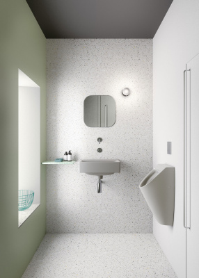 GSI COMMUNITY Писсуар подвесной безободковый 909717 Серый матовый от интернет-магазина Purezza 