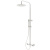 Plumberia Selection Душевая колонна с термостатом белая матовая, арт. XO6302BO от интернет-магазина Purezza 