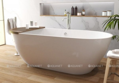 Aquanet Family Stone Ванна из искусственного камня 160х75х58 AQ-00332889 от интернет-магазина Purezza 