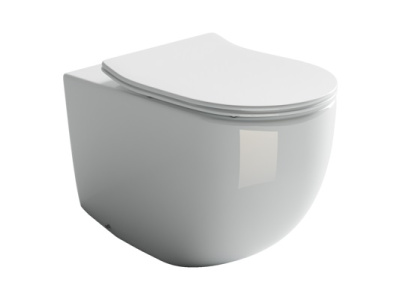 Ceramicanova Metropol Rimless Напольный приставной унитаз CN4004 Белый от интернет-магазина Purezza 