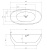 ABBER Акриловая ванна 165x80x60 AB9207 от интернет-магазина Purezza 
