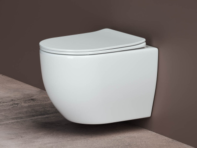 Ceramicanova Mia Подвесной унитаз CN1805 Белый от интернет-магазина Purezza 