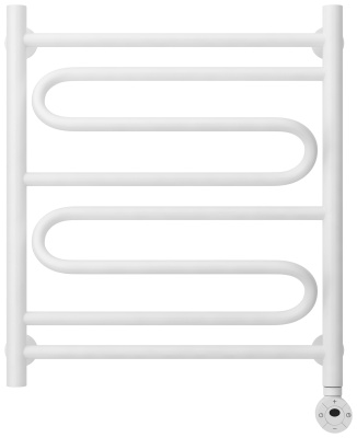 Стилье Формат 22 Электрический полотенцесушитель 600х500 Матовый белый от интернет-магазина Purezza 