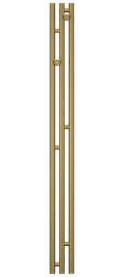 Сунержа Терция 3.0 Электрический полотенцесушитель 1500х106 Состаренная латунь от интернет-магазина Purezza 