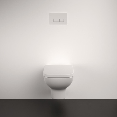 Ideal Standard I.LIFE A Безободковый подвесной унитаз с функцией биде, технология RimLS+, глубокий смыв T481801 Белый от интернет-магазина Purezza 