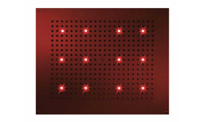 Bossini Dream Rectangular Верхний душ с RGB хромотерапией H37455.030 от интернет-магазина Purezza 