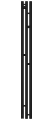 Сунержа Терция 3.0 Электрический полотенцесушитель 1500х106 Матовый черный от интернет-магазина Purezza 