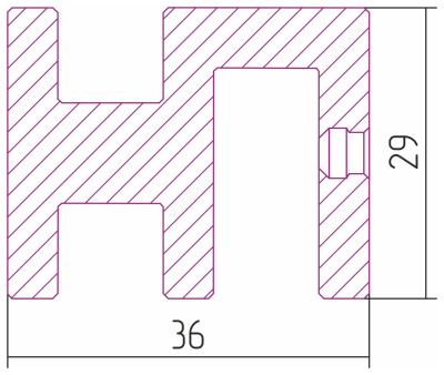 Сунержа Вешалка Каньон AL для ЭДР Космополит 12-2020-0000 Белый от интернет-магазина Purezza 