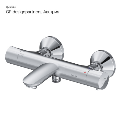 AM.PM Like Смеситель для ванны и душа с термостатом F8050000 от интернет-магазина Purezza 