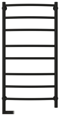 Сунержа Галант 2.0 Электрический полотенцесушитель 1000х500 Матовый черный от интернет-магазина Purezza 