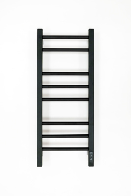 Grois Nex Электрический полотенцесушитель GR112 30х80 П8 9005 U Черный от интернет-магазина Purezza 