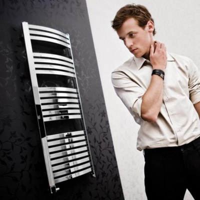 Terma Dexter + KTX 4 электрический полотенцесушитель, 1220x500, хром