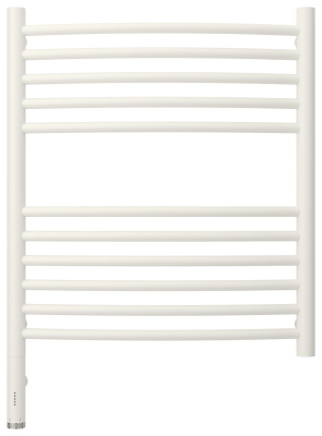 Сунержа Богема 3.0 выгнутая Электрический полотенцесушитель 600х500 Матовый белый от интернет-магазина Purezza 