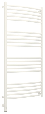 Сунержа Богема 3.0 выгнутая Электрический полотенцесушитель 1200х600 Матовый белый от интернет-магазина Purezza 