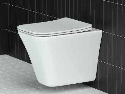 Ceramicanova Mono Rimless Подвесной унитаз CN1902 Белый от интернет-магазина Purezza 