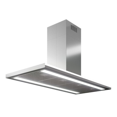 Falmec LUMEN IS STEEL 120 Вытяжка 1200 мм из нержавеющей стали, CLUI20.E0P1#NEUI491F от интернет-магазина Purezza 