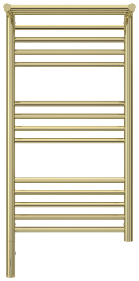 Сунержа Богема с полкой 3.0 Электрический полотенцесушитель 800х400 Шампань от интернет-магазина Purezza 