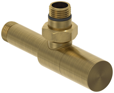 Сунержа Вентиль угловой цилиндр G 1/2" НР х G 1/2" НР 051-1400-1212 Состаренная латунь от интернет-магазина Purezza 