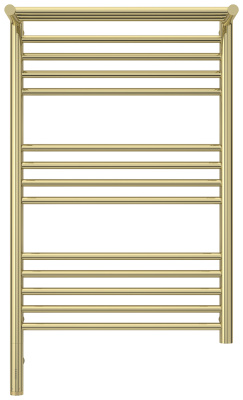 Сунержа Богема с полкой 3.0 Электрический полотенцесушитель 800х500 Шампань от интернет-магазина Purezza 