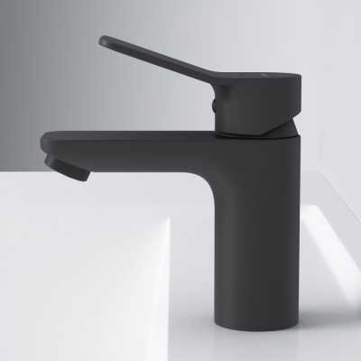 AM.PM X-Joy Смеситель для раковины F85A02122 Черный от интернет-магазина Purezza 