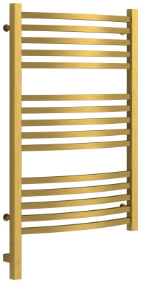 Сунержа Аркус 3.0 Электрический полотенцесушитель 800х500 Состаренная латунь от интернет-магазина Purezza 