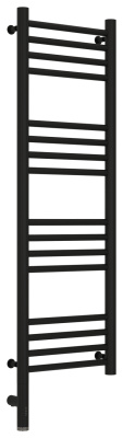 Сунержа Богема 3.0 прямая Электрический полотенцесушитель 1000х300 Матовый черный от интернет-магазина Purezza 