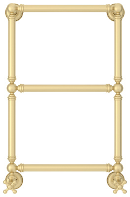 Сунержа Ренессанс 1304 Водяной полотенцесушитель 660х400 022-0280-6640 Матовая шампань от интернет-магазина Purezza 