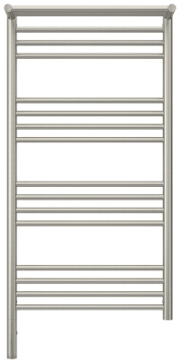 Сунержа Богема с полкой 3.0 Электрический полотенцесушитель 1000х500 Сатин от интернет-магазина Purezza 