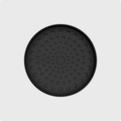 Aquame Верхний душ Ø300 мм, цвет Черный матовый, арт AQM8601MB  от интернет-магазина Purezza 