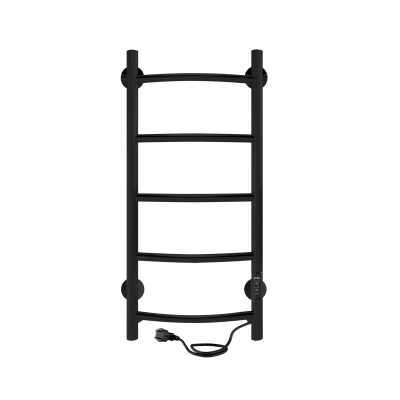 INDIGO Arc Lux Полотенцесушитель электрический 700х300 LCALE70-30BRRt Черный муар от интернет-магазина Purezza 