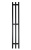 Grois Trio Полотенцесушитель электрический GR128 19х120 П3 9005 Матовый черный от интернет-магазина Purezza 