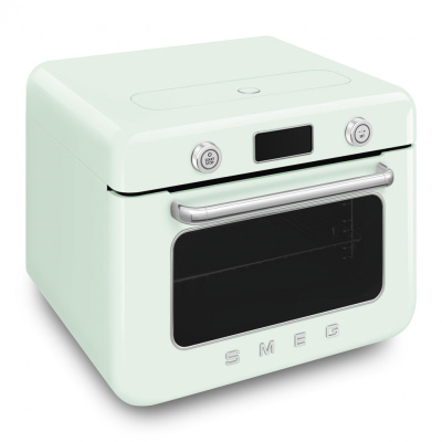 Smeg COF01PGEU мини-печь с паром цвет пастельный зелёный  от интернет-магазина Purezza 
