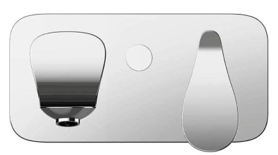 Creavit FOGLIA Cмеситель для раковины, настенный FG2501 от интернет-магазина Purezza 