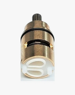 BOSSINI Paloma Brass Керамический картридж-выключатель гигиенического смесителя 2AACZ04098000 Золото от интернет-магазина Purezza 