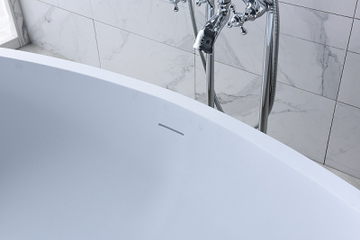 Maxonor ESPÍRITU Ванна из искусственного камня 1795х1500х550 PL-BT2805 Белый матовый от интернет-магазина Purezza 