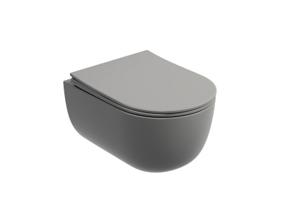 Ceramicanova Modena Rimless Подвесной унитаз CN6063MH Антрацит матовый от интернет-магазина Purezza 