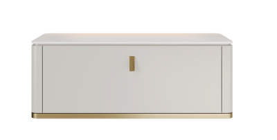 Maxonor SAPPHIRE Тумба со столешницей и раковиной 120х52 SAPPHIRE-120-WH-BASE Перламутровый белый/Золото от интернет-магазина Purezza 