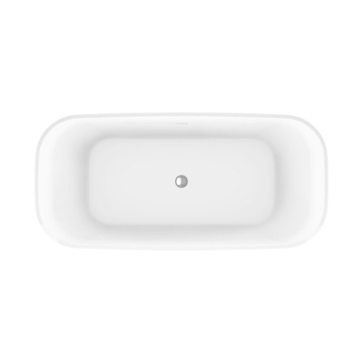 Belbagno DUE Прямоугольная акриловая ванна в комплекте со сливом-переливом 170x80x60 BB702-1700-800-K от интернет-магазина Purezza 